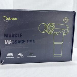 Cotsoco Handheld Muscle Massage Gun for Deep Tissue Percussion and Back Massage